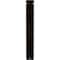 Ekena Millwork Versailles Wrought Iron Bracket, (Triple center brace), Antiqued Bronze 2"W x 12"D x 15"H BKTM02X12X15TVEABZ - alternate 7